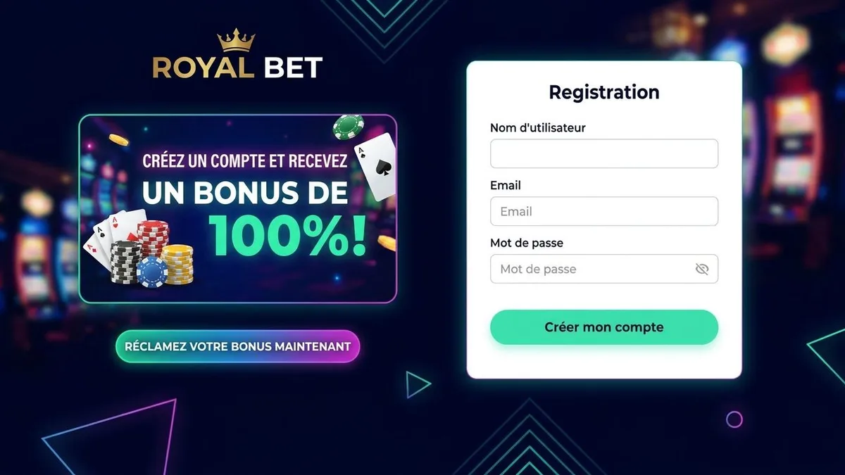Inscription avec bonus
